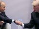 В.Путин и Д.Трамп, Гамбург, 7.7.17. Источник - pbs.org