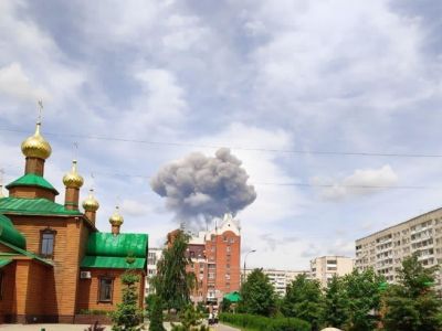 Взрыв на оборонном заводе в Дзержинске, 1.6.19. Фото: https://www.rusdialog.ru