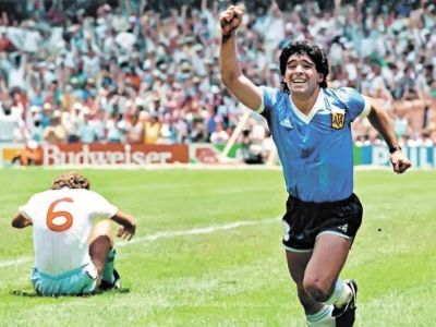 Диего Марадона на чемпионате мира-1986. Фото: ru.wikipedia.org