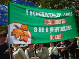 Митинг в защиту Химкинского леса. Фото: Евгения Маслова