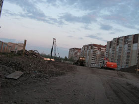 Стройплощадка в Ульяновске. Фото:  Александр Брагин