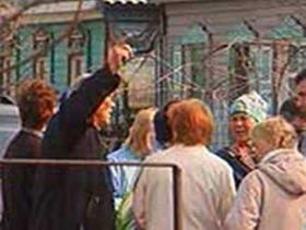 Вишневая балка пикетирует, фото Игоря Гольдберга, Каспаров.Ru