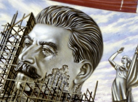 Фрагмент репродукциии картины В. Балабанова "Трагедия", изображение http://www.snob.ru/