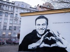 Граффити с Алексеем Навальным. Фото: Георгий Марков